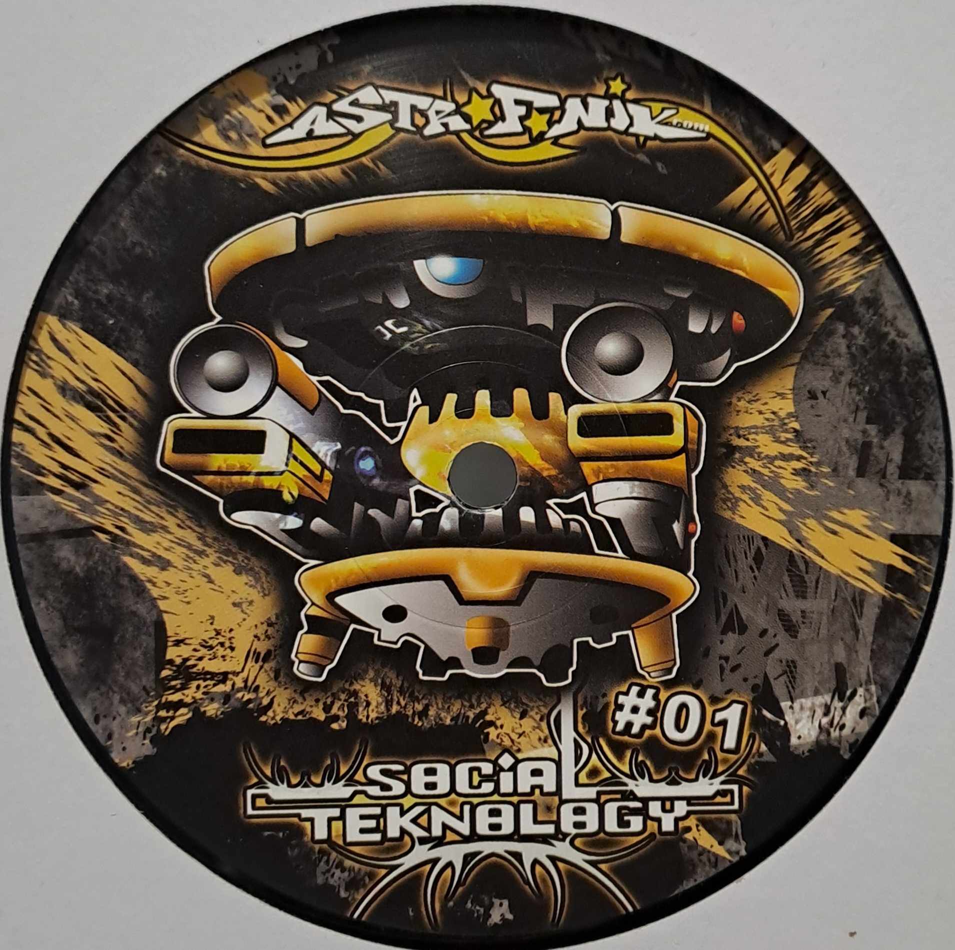 Social Teknology 01 - vinyle freetekno